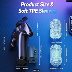 Men’s Automatic Masturbator with Phone Holder samodejni osnutek